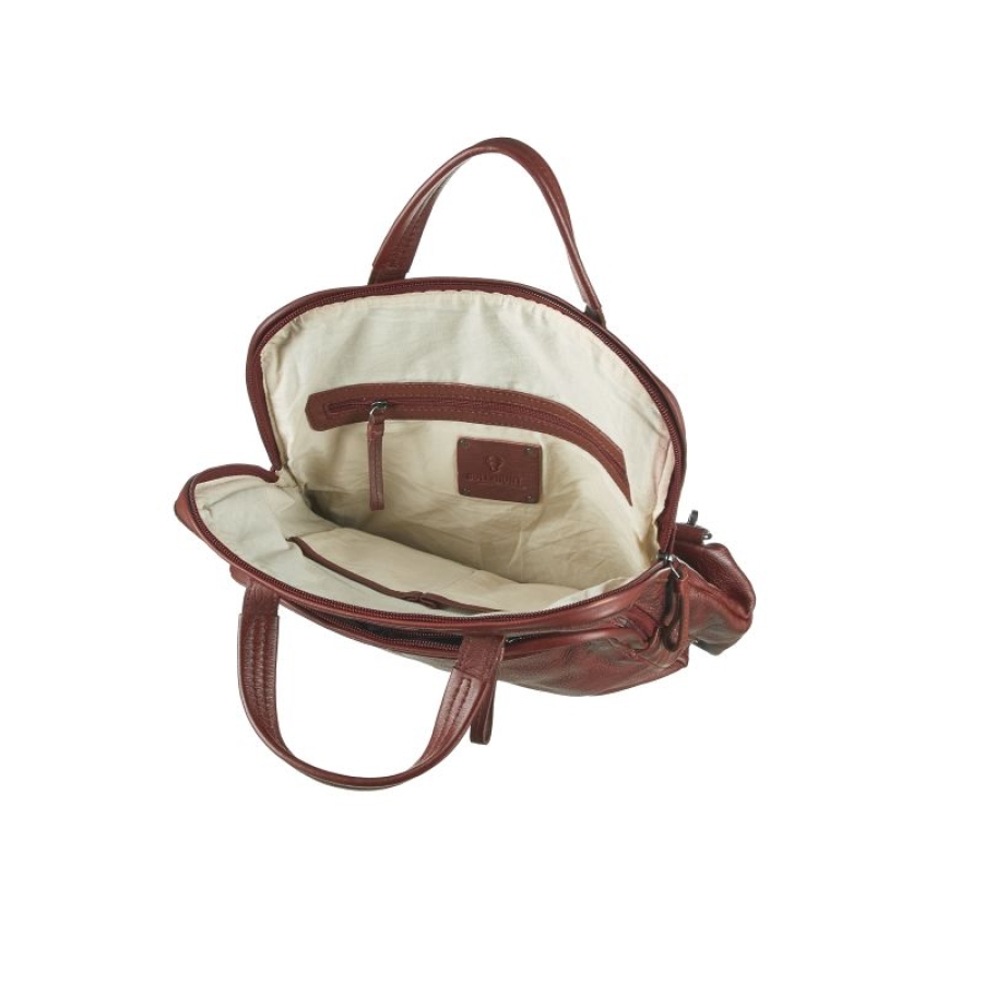 CITY BACKPACK COGNAC